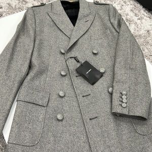 Men’s Dolce & Gabbana double breasted overcoat NWT